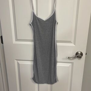 Gray medium length SHEIN dress
